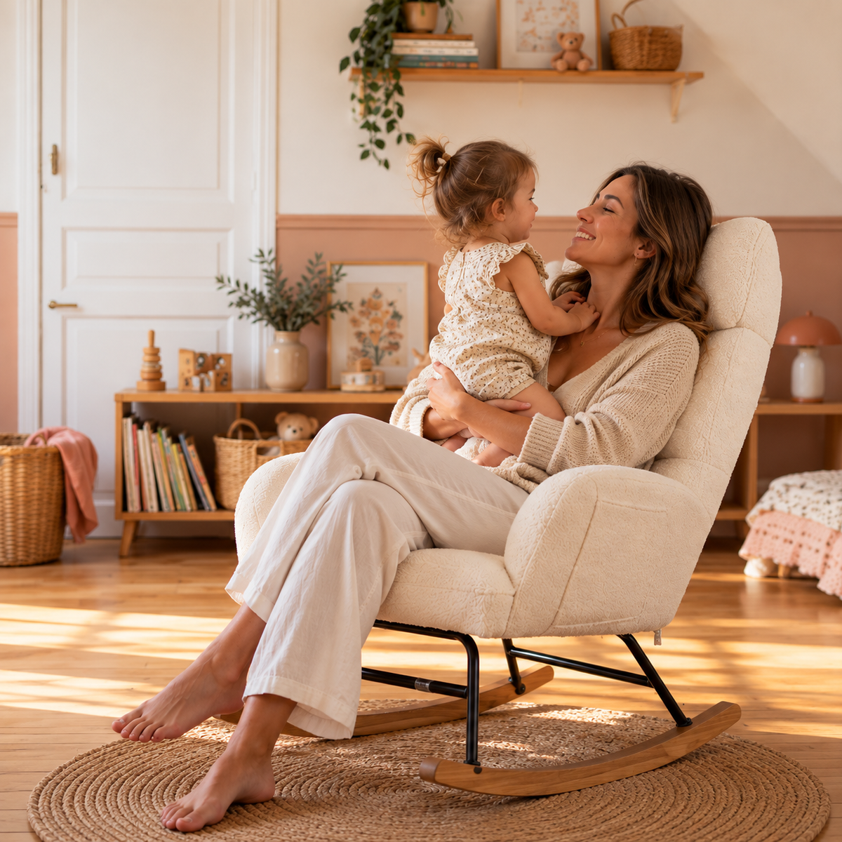 Rocking Chair Breastfeeding