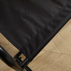 LOWKA – Lounge Rocking Chair Tufted Corduroy Velvet Black Metal Frame