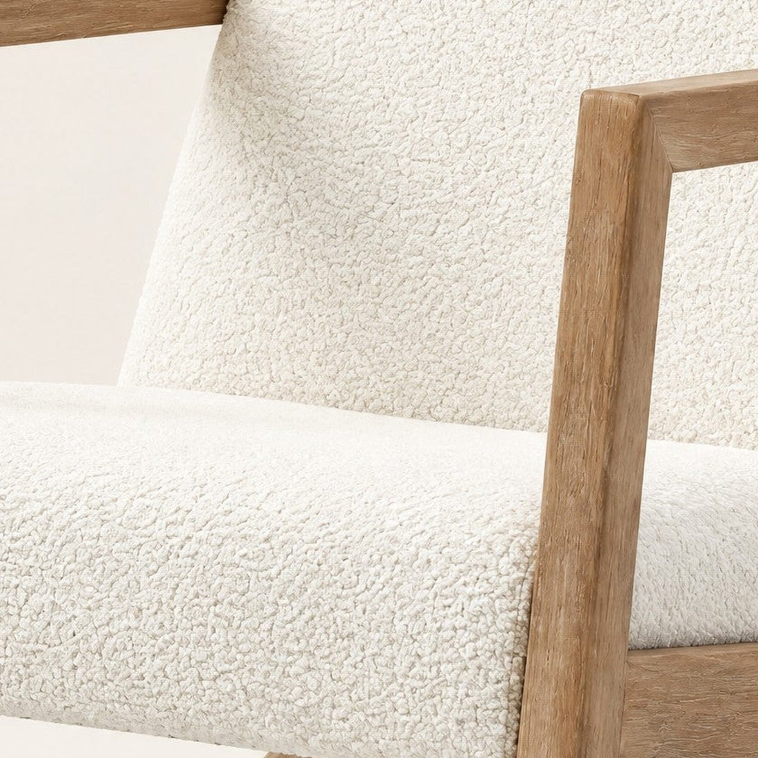 Close-up of The Alder: materials and finish