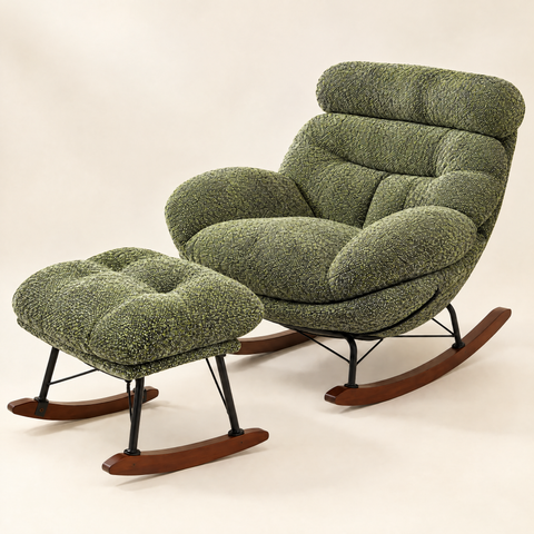 The Bramble XXL Lounge Rocker in Heathered Olive