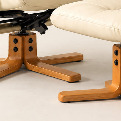 Close-up of The Brighton: base and frame detail