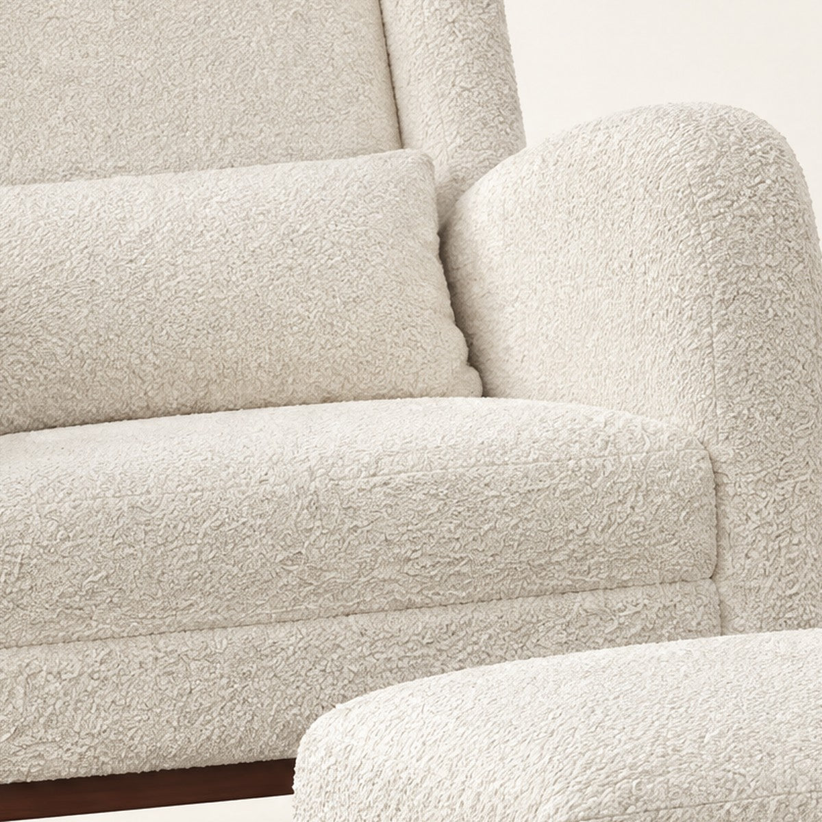Close-up of The Frost: materials and finish