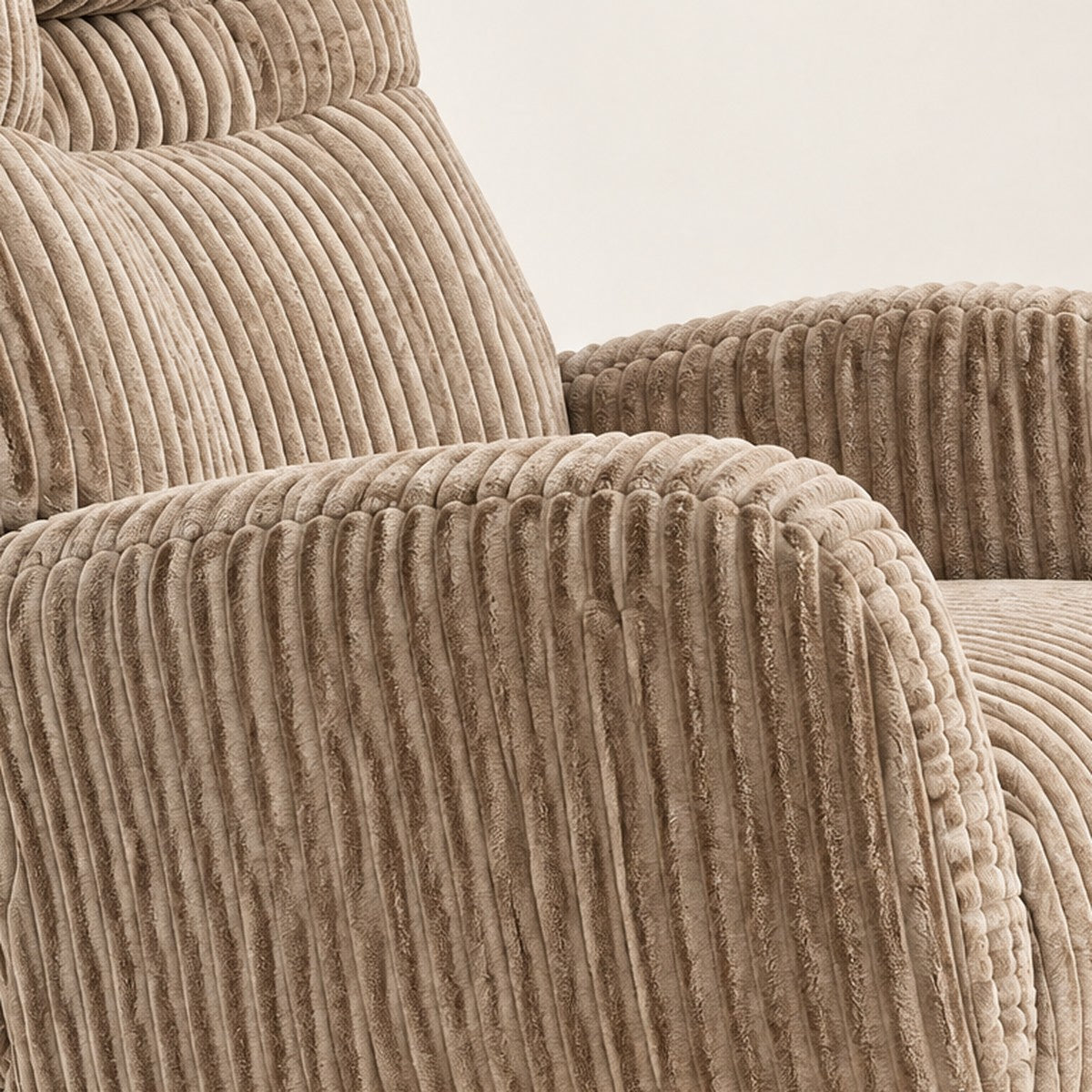 Close-up of The Hazel: materials and finish