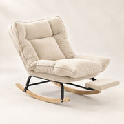The Slumber Reclining Rocker in Beige