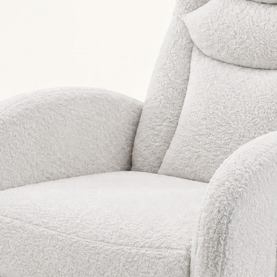 Close-up of The Snowberry: materials and finish