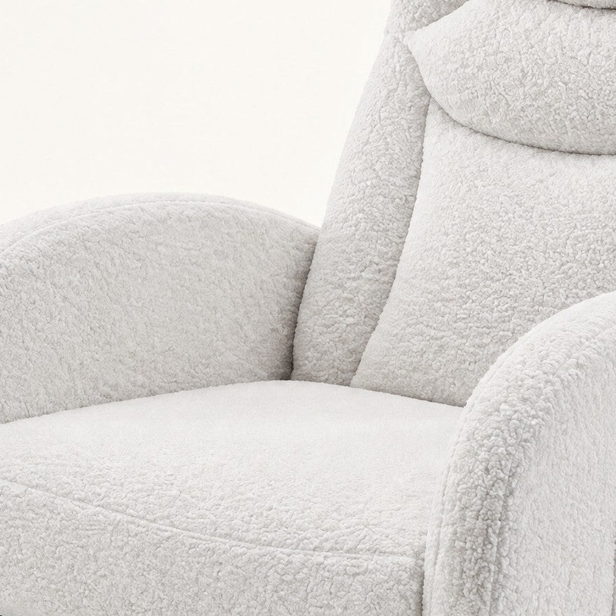 Close-up of The Snowberry: materials and finish