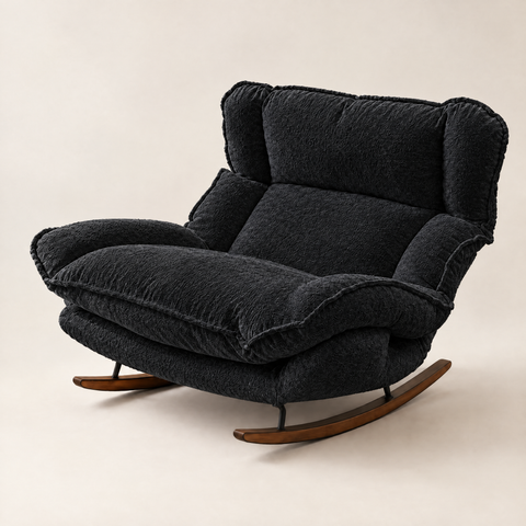 The Sunday 5-Position Reclining Rocker in Black